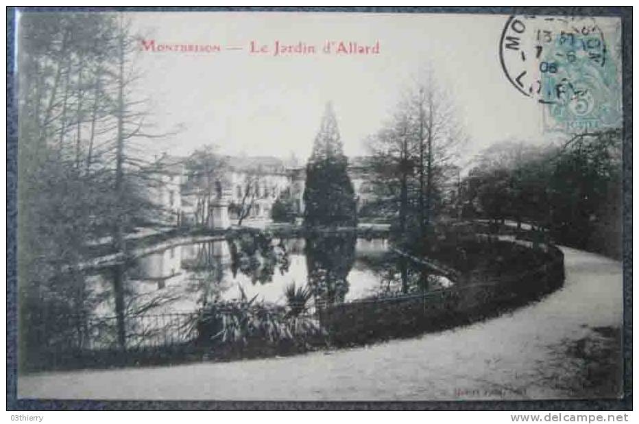 CPA 42-MONTBRISON-LE JARDIN D´ALLARD- - Montbrison