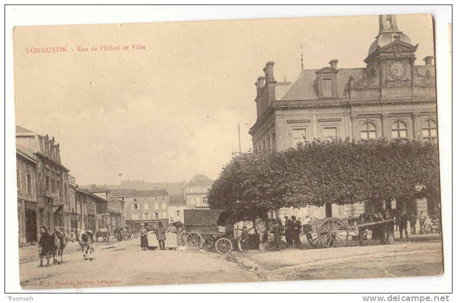 F2894 - LONGUYON - Rue De L' Hôtel De Ville - Longuyon