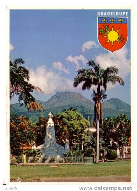 La SOUFRIERE  Vue De BASSE TERRE -  N°  8 G - Série  : Il était Une Fois La Guadeloupe - Basse Terre