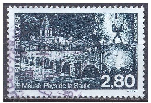 France YT N°2892 Pays De La Saulx Meuse Oblitéré ° - Gebraucht