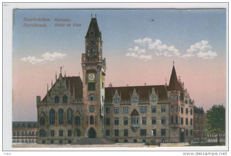 SARREBRUCK.  HÔTEL DE VILLE - Saarbruecken