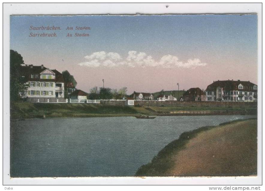 SARREBRUCK.  AU STADEN - Saarbruecken