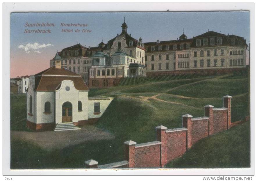 SARREBRUCK.  HÔTEL DE DIEU - Saarbrücken