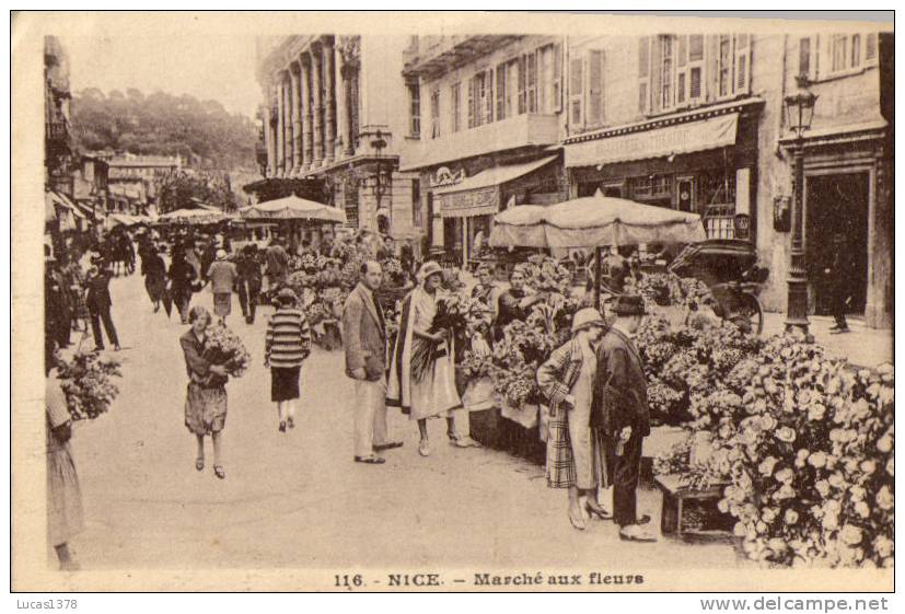 06 / NICE / MARCHE AUX FLEURS / GILETTA N ° 116 / - Marchés, Fêtes