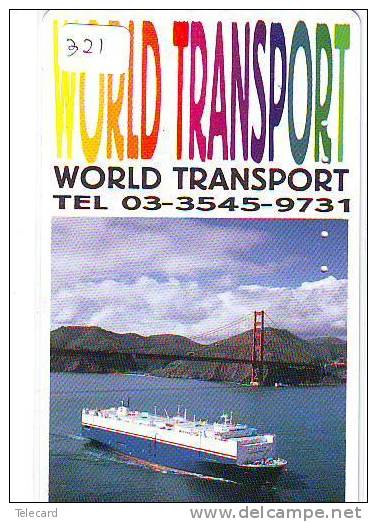 Télécarte Telefonkarte  Ship (321) Bateau - Schiff - Schip - Boot - Barco - Phonecard Japon Japan - Boten