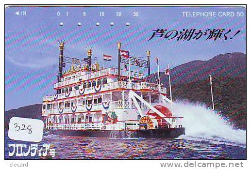 Télécarte Telefonkarte  Ship (328) Bateau - Schiff - Schip - Boot - Barco - Phonecard Japon Japan - Boats