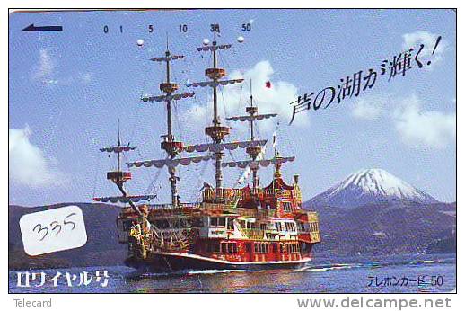 Télécarte Telefonkarte  Ship (335) Bateau - Schiff - Schip - Boot - Barco - Phonecard Japon Japan - Boats