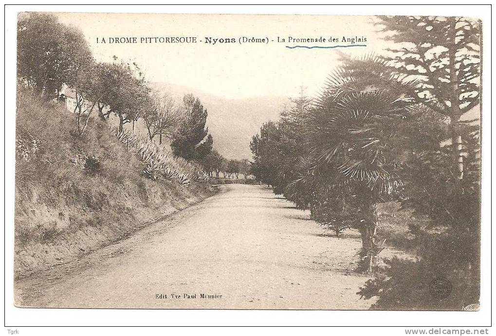 NYONS  La Promenade Des Anglais - Nyons