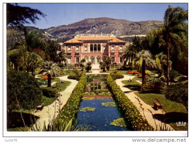 SAINT JEAN CAP FERRAT -  La Villa Et Le Jardin à La Française - Saint-Jean-Cap-Ferrat