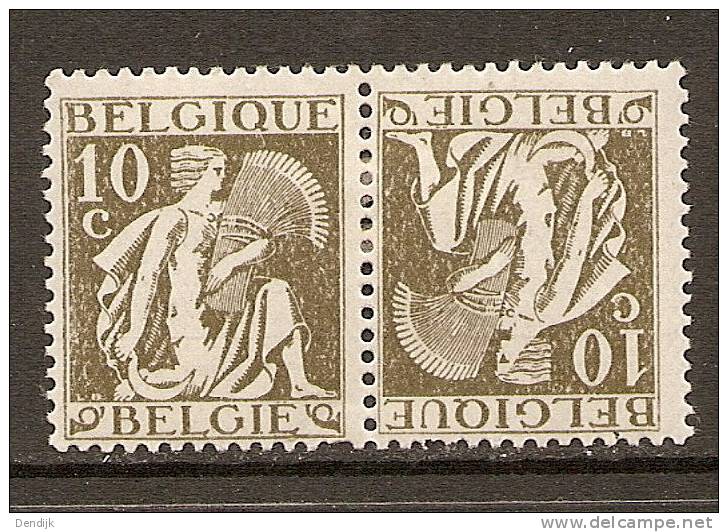 Belgie COB KP13 / TB13 * - Tete Beche [KP] & Interpaneles [KT]