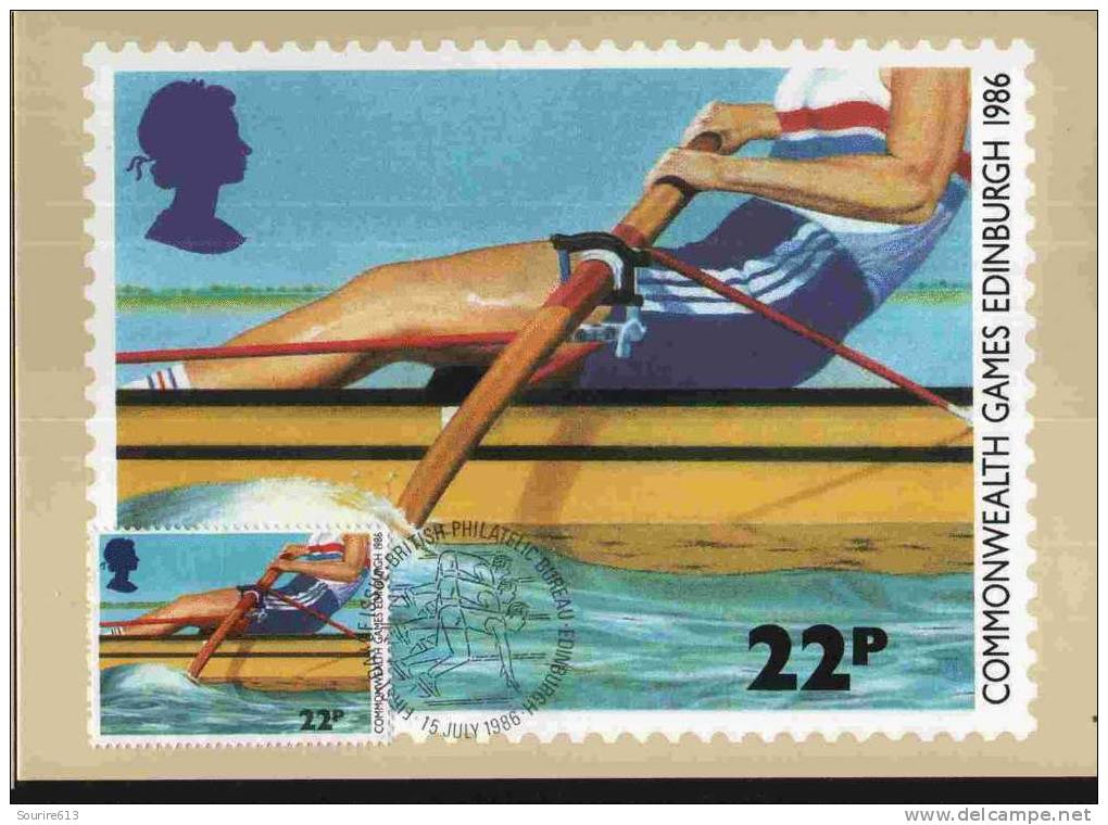 CPJ Gb 1986 Aviron - Aviron