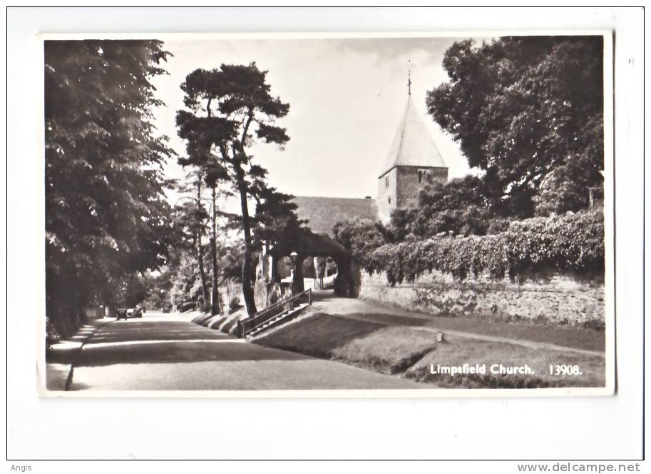 CPSM-----  ANGLETERRE---LIMPSFIELD-----LIMPSFIELD CHURCH - Surrey