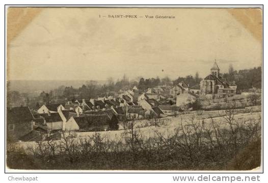 Saint-Prix - Vue Générale   -  1   (état Moyen/bon) - Saint-Prix