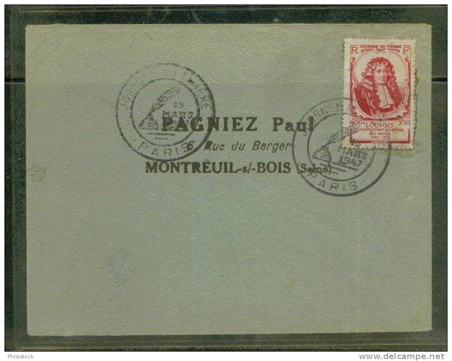 FRANCE N° 779 Obl. S/Enveloppe FDC - ....-1949