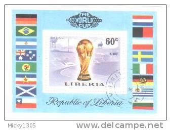 Liberia - Block Gestempelt / Miniature Sheet Used (V265) - Other & Unclassified