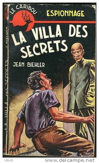 "LA VILLA DES SECRETS" De Jean Biehler, Production Caribou, Librairie De La Cité, Lyon, N° 73 - Caribou