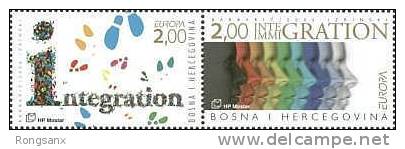 2006 BOSNIA (CROAT) EUROPA 2006 (Integration). Pair Of 2v - 2006