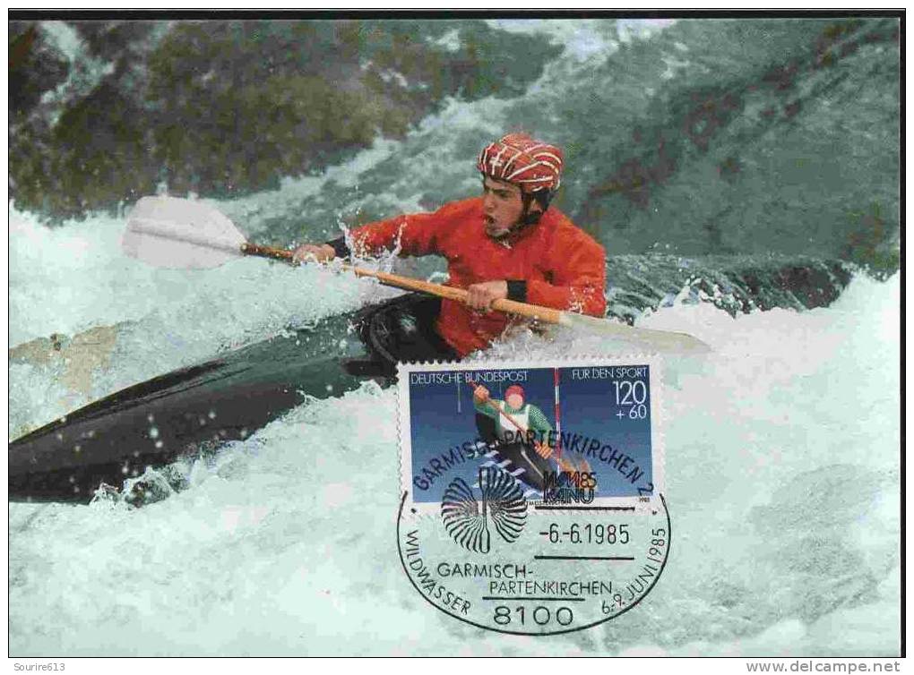 CPJ Allemagne 1985 Sports  Canoë Kayak - Canoë