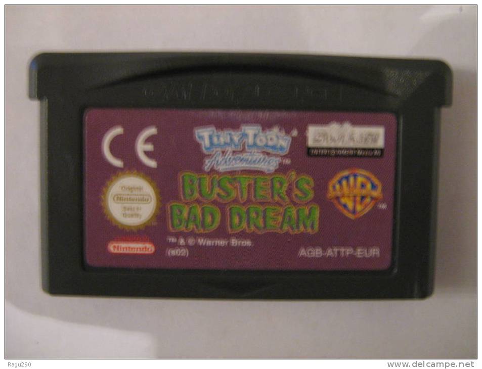 JEU POUR CONSOLE GAME BOY ADVANCE ET DS TINY TOON BUSTER´S BAD DREAM - Game Boy Advance