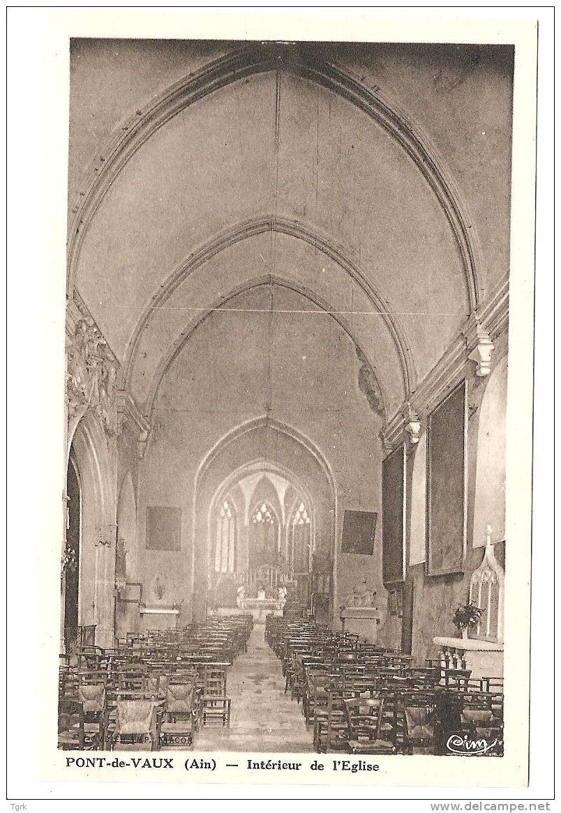 Pont De Vaux    Intérieur De L'église - Pont-de-Vaux