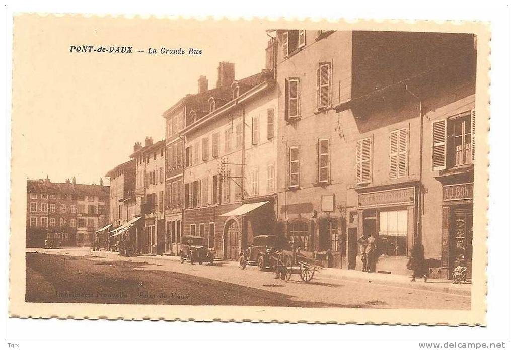 Pont De Vaux    La Grande Rue - Pont-de-Vaux