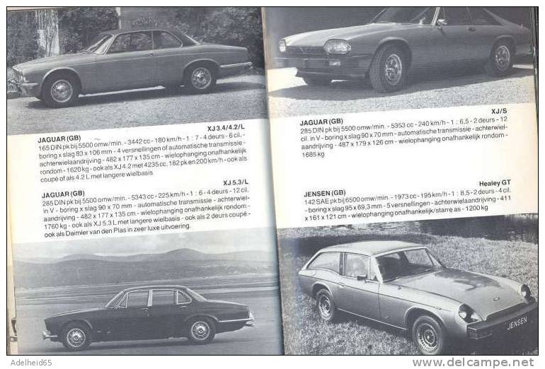 1976, Alle Auto's, Autos, Auto, Voiture, Car, Voitures, Cars, Wim Oude Weernink, Uitg. De Alk Bv, Alkmaar - Encyclopedia