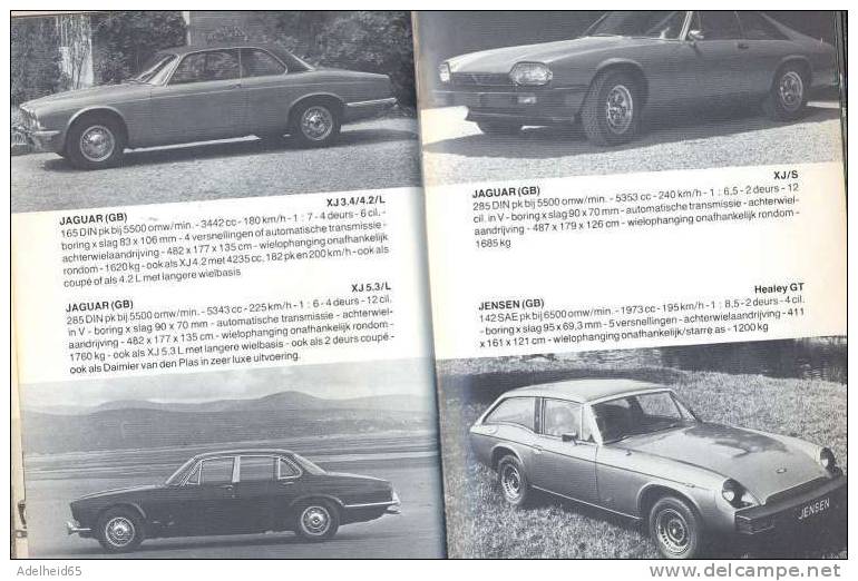 1976, Alle Auto's, Autos, Auto, Voiture, Car, Voitures, Cars, Wim Oude Weernink, Uitg. De Alk Bv, Alkmaar - Encyclopédies