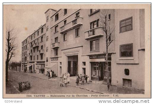 Vanves - Habitation Rue De Chatillon - Porte Déentrée - Vanves
