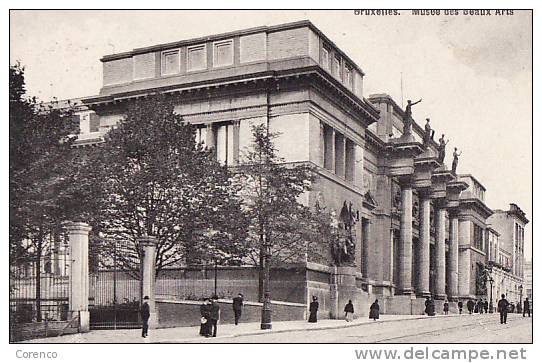 BEL   A 79  BRUXELLES  Musée Des Beaux Arts   Circulée  1911 - Museums