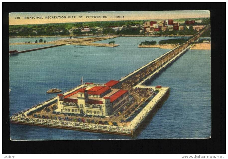 Municipal Recreation Pier St. Petersburg, Florida - St Petersburg