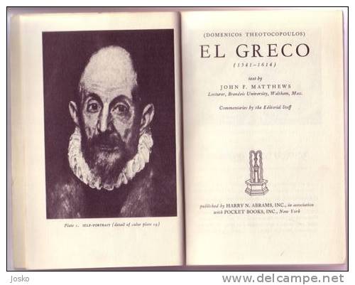 EL GRECO  ( English ) ** Great Spain ( Espagna , Espana, Espanol ) Painter ** Paintings - Peinture - Painting - Tableaux - Fine Arts