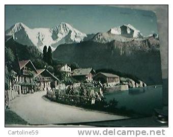 SUISSE SVIZZERA BRIENZ  Scorcio E Monti N 1920 C7688 - Brienz