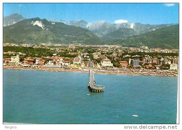 3754/FG/07 - MARINA DI MASSA - Panorama Dall'aereo, Autorizzata Dal Min. - Massa