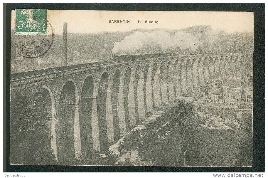 Barentin (76) - Le Viaduc ( Avec Train Ed. COFFIN, Barentin) - Barentin