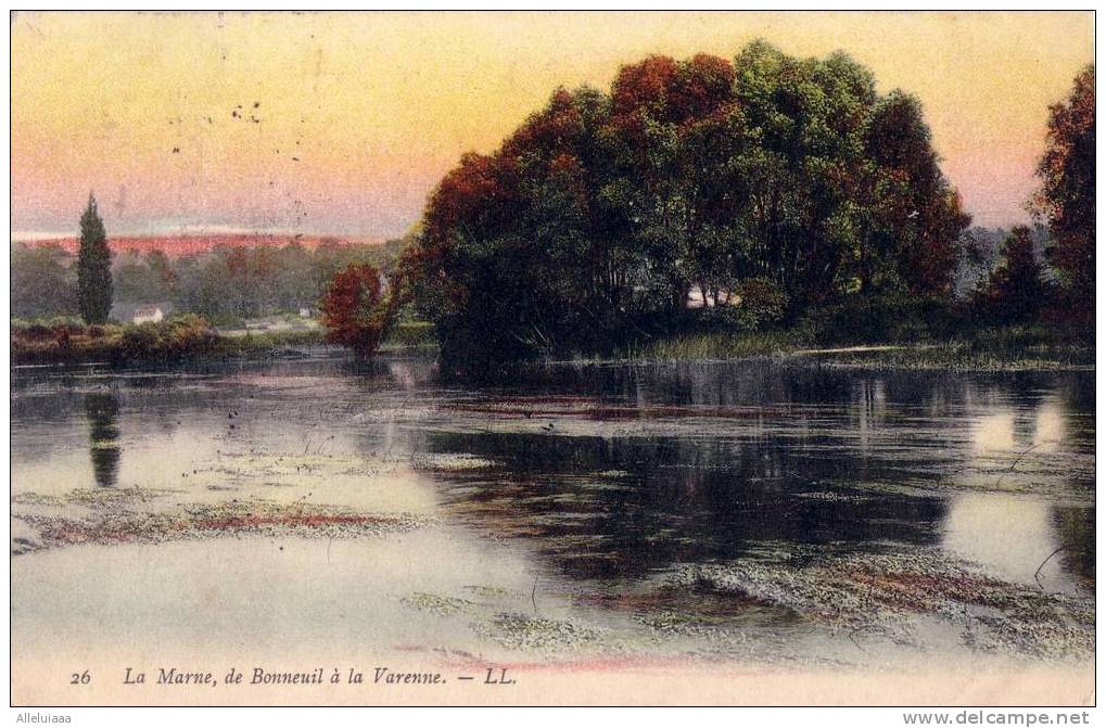 CPA - France - La Marne, De Bonneuil à La Varenne - Colorée - Bonneuil Sur Marne