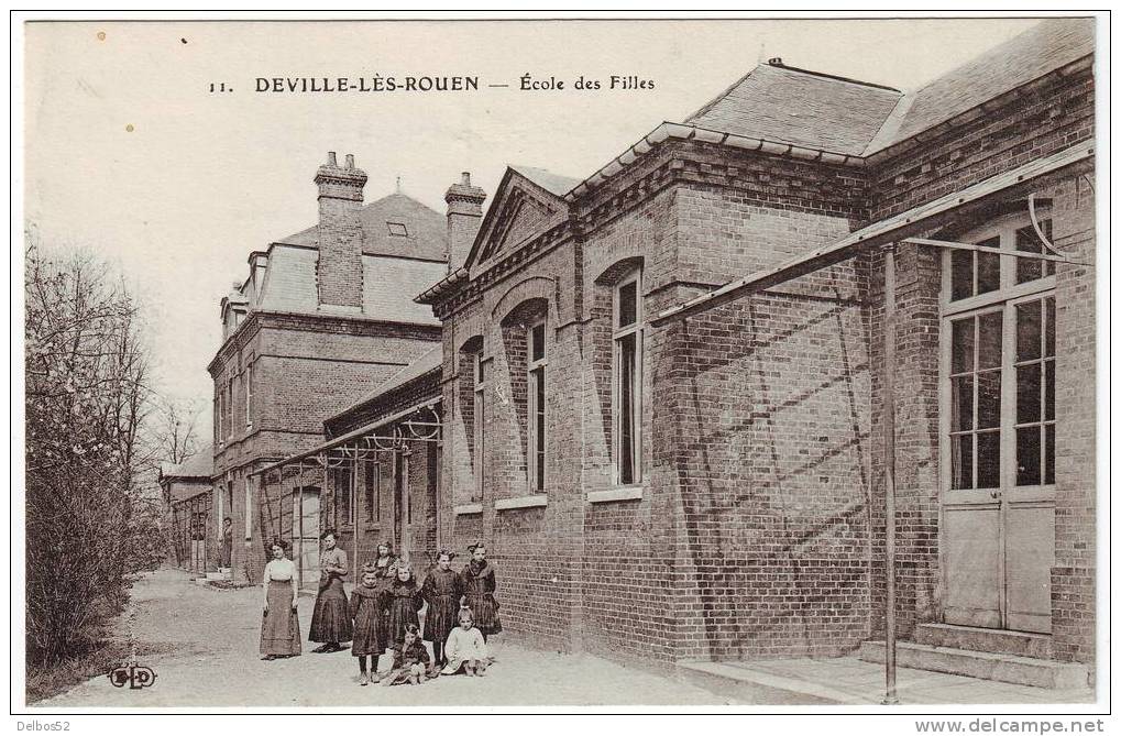 11 - Deville-les-Rouen - Ecole Des Filles - Aumale