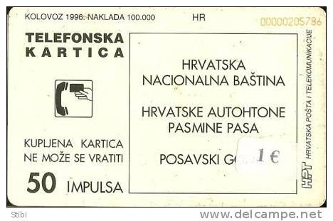 Croatia - Dog - Posavski Gonic - 100.000ex - Croatia