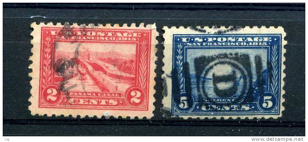 USA  :  Yv  196-97  (o)  Dentelé 10 - Used Stamps