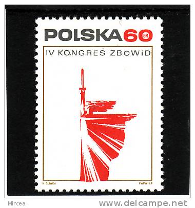 Pologne 1969 - Yv.no.1799 Neuf** - Ongebruikt