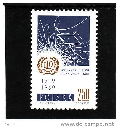 Pologne 1969 - Yv.no.1812 Neuf** - Nuevos