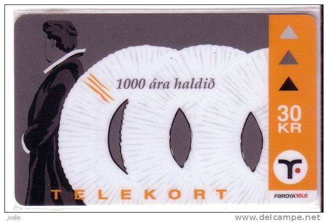 CHRISTIANITY 1000. YEAR - 30. Kr  ( Faroe Islands ) -  Feroe Iles - Féroé (Iles)