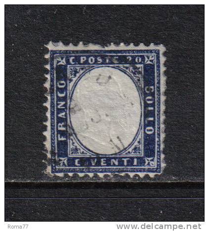 3RG7 - REGNO Vittorio Emanuele II : 20 Cent N. 2 . - Used