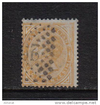 RG38 - REGNO 1863, 10 Cent N. 17 - Used