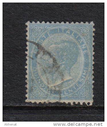 RG39 - REGNO 1863, 15 Cent N. 18 - Used