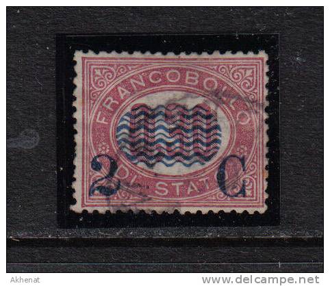 RG79 - REGNO 1878, Serv Soprastampato 2/0.30 Cent N. 32 - Used