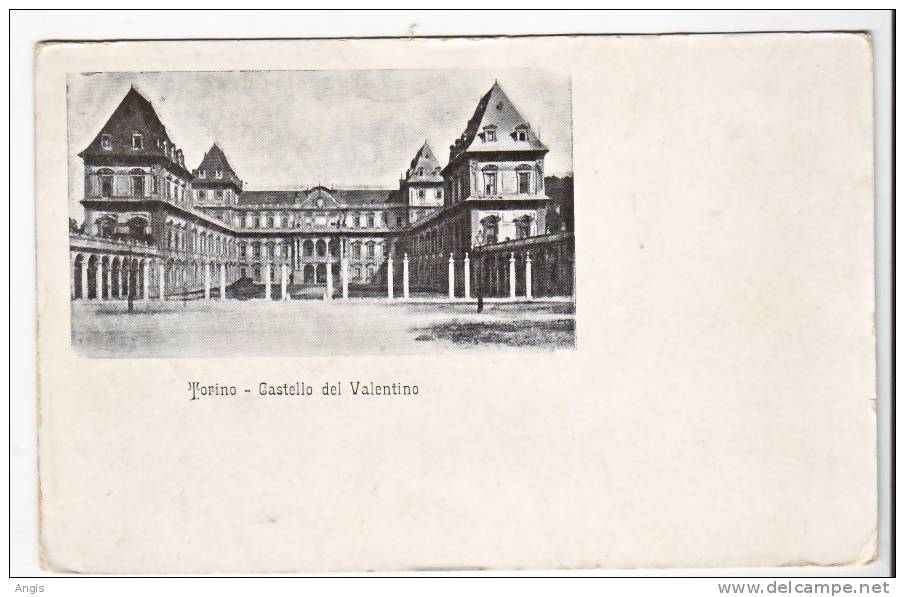 CPA---- ITALIE----TORINO----2 CARTES----CASTELLO DEL VALENTINO - Castello Del Valentino