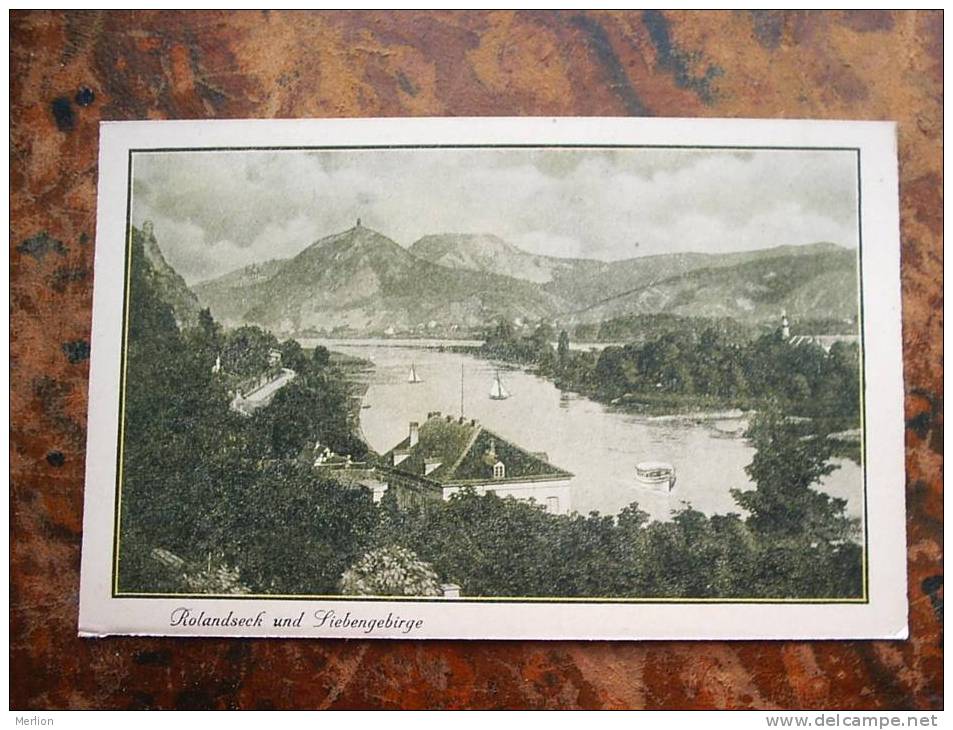 ROLANDSECK Und SIEBENGEBIRGE     VF+  1920´s   D12698 - Remagen