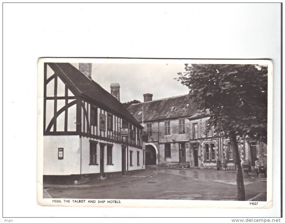 CPSM----- ANGLETERRE----MERE----THE TALBOT AND SHIP HOTELS - Sonstige & Ohne Zuordnung