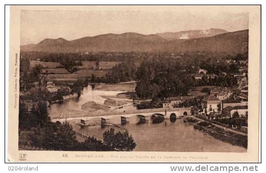 Montrejeau - Vue Sur La Vallée De La Garonne Et Polignan - Montréjeau