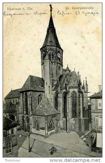 HAGENAU I. Els. St. Georgskirche (Eglise St Georges ) - Haguenau